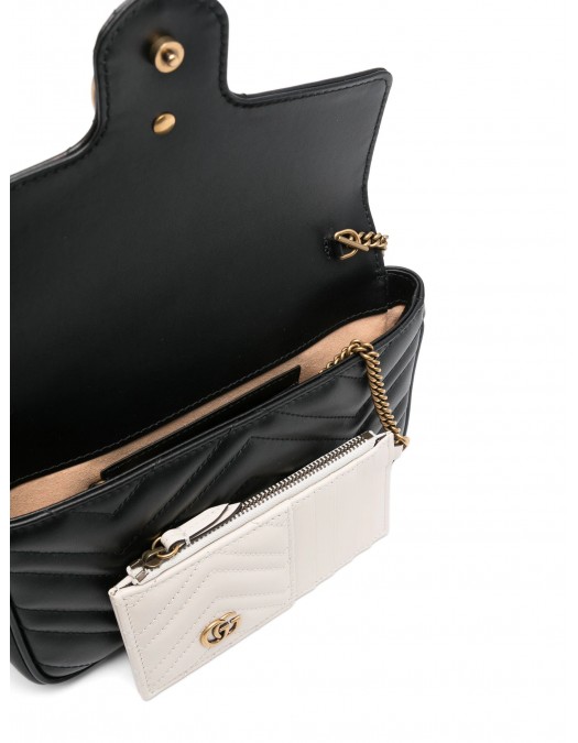 Geanta GUCCI, Shoulder, Mini, Marmont Collection, Black - 751526AACCE1061