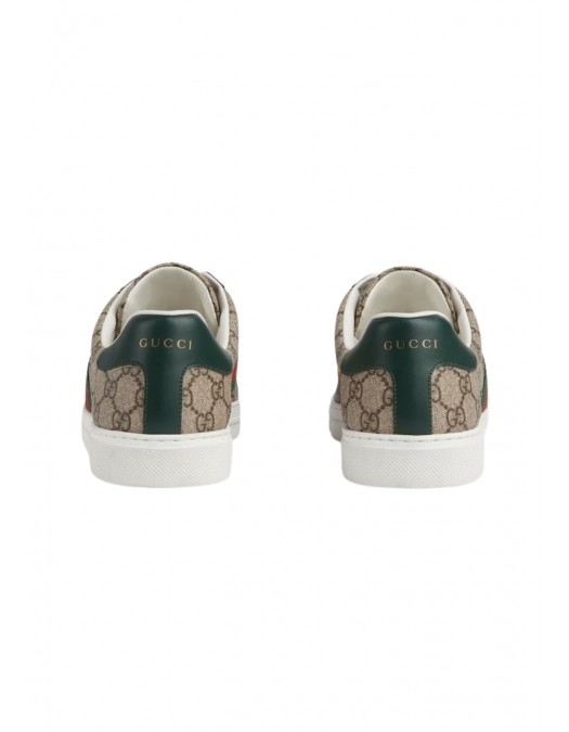 Sneakers GUCCI, Ace GG Sneakers, Monogram Print, Beige - 760775FACMZ9746