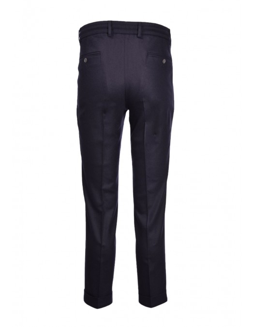 Pantaloni GRAN SASSO, Cu snur in talie, Bleumarin - 7611551306598