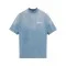 Tricou BALENCIAGA, White Logo Print, Blue