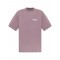 Tricou BALENCIAGA, White Logo Print, Purple