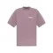 Tricou BALENCIAGA, White Logo Print, Purple