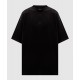 Tricou Balenciaga, Full Black, Logo Insert - 764235TQVS82020