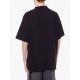 Tricou Balenciaga, Full Black, Logo Insert - 764235TQVS82020