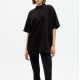 Tricou Balenciaga, Full Black, Logo Insert - 764235TQVS82020