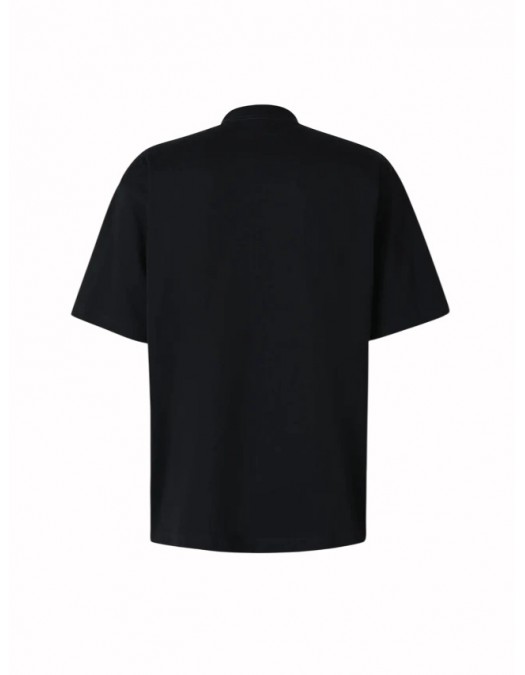 Tricou BALENCIAGA, Nano Bb, Medium Fit, Black - 764235TSVU41083 Tricou BALENCIAGA, Nano Bb, Medium Fit, Black - 764235TSVU41083