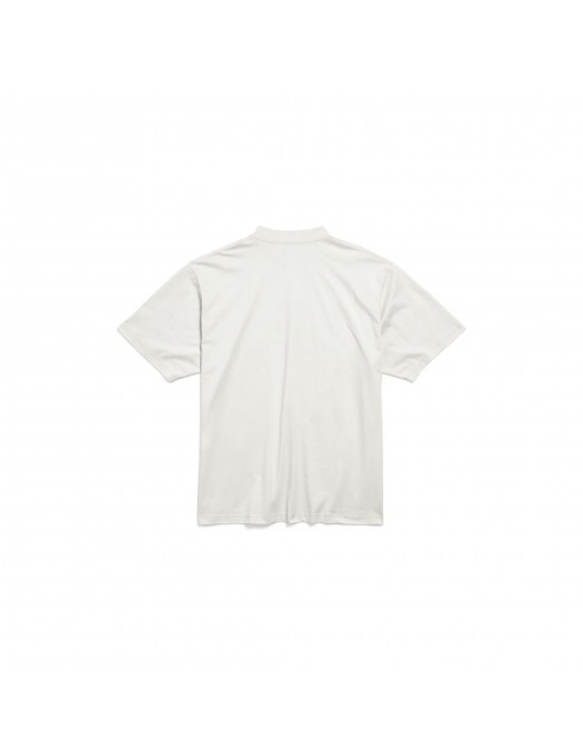 Tricou BALENCIAGA, Nano Bb, Medium Fit, Dirty White - 764235TSVU49012 Tricou BALENCIAGA, Nano Bb, Medium Fit, Dirty White - 764235TSVU49012