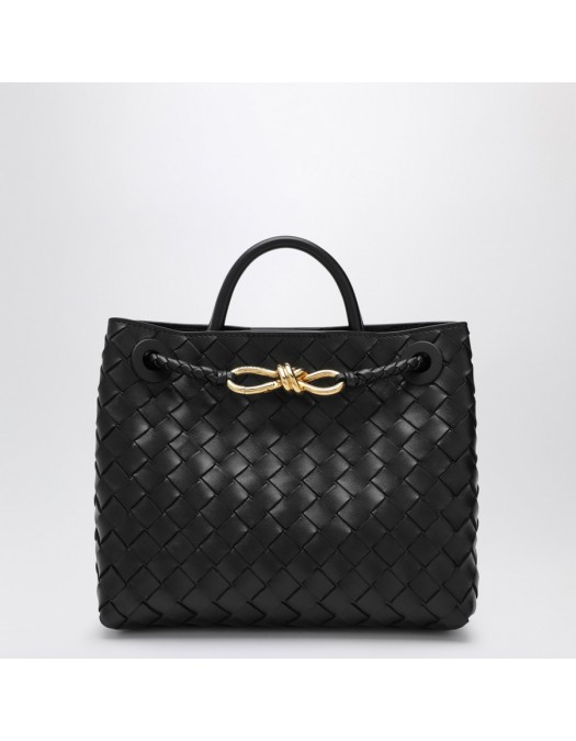 Geanta BOTTEGA VENETA, Shoulder, Small, Andiamo Design, Black - 766014VCPP11139