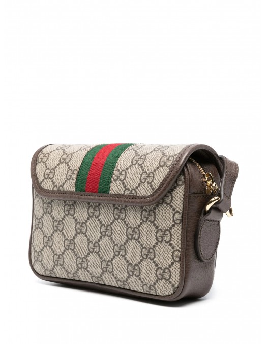 Geanta GUCCI, Cross Body, Mini, Ophidia Collection, Beige - 772239FACUJ8745