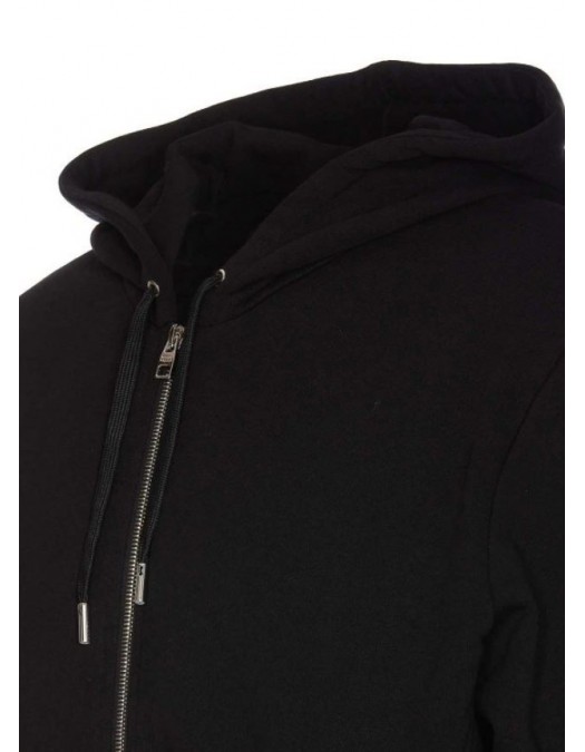 Jacheta Alexander Mcqueen, Zip Print, Black - 776255QXAAC1000