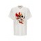 TRICOU ALEXANDER MCQUEEN , Skull Print, Alb