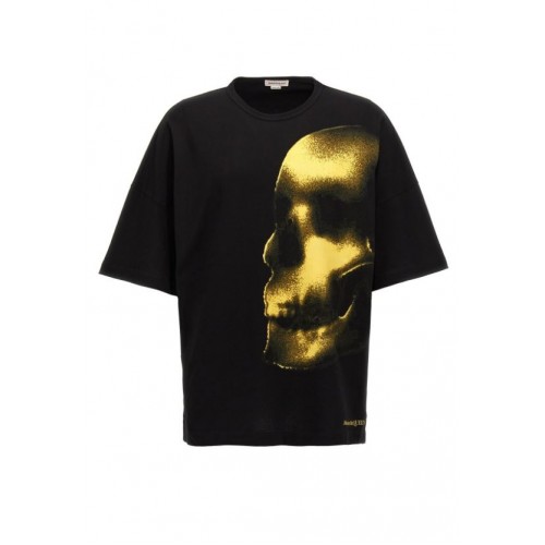 TRICOU ALEXANDER MCQUEEN , Multicolor Print, 776341QTAAM0510