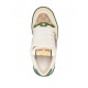 Sneakers GUCCI, GG Print, Screener, Multicolor Green Details, Beige - 777106AAC729554