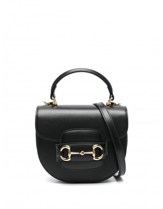 Geanta GUCCI, Tote, Small, Horsebit 1955 Design, Black - 7813871AAQD1000