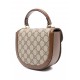 Geanta GUCCI, Cross Body, Mini, Horsebit 1955 Design, Beige - 78138792TCG8563