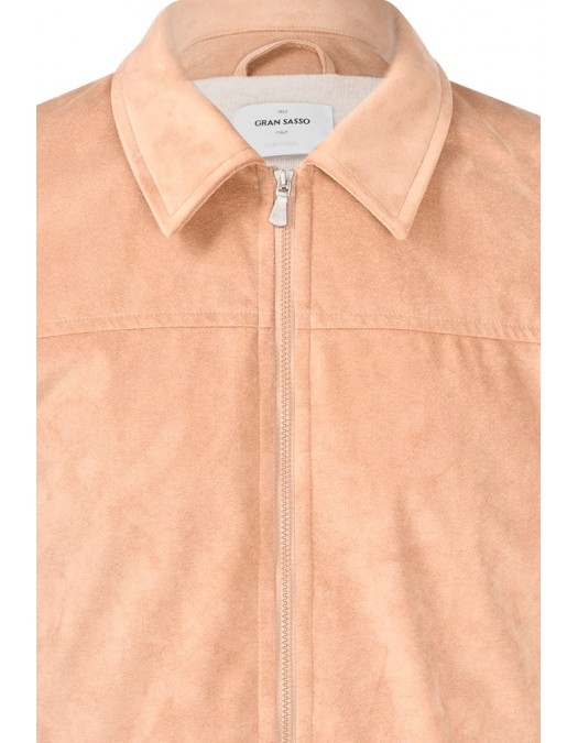 JACHETA GRAN SASSO, ALCANTARA, Clasic Style, Beige - 7817855018110