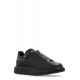 Sneakers ALEXANDER MCQUEEN, Low Top, Full Black, Zipper Insert - 782462WIEE11081