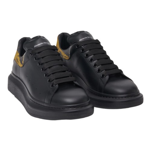 Sneakers ALEXANDER MCQUEEN, Black Gold Oversized Sneakers ALEXANDER MCQUEEN, Black Gold Oversized