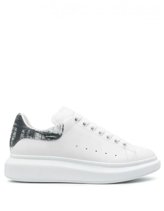 Sneakers ALEXANDER MCQUEEN, White Black Oversized - 782463WIE9P9061 Sneakers ALEXANDER MCQUEEN, White Black Oversized - 782463WIE9P9061