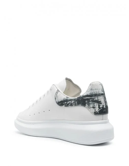 Sneakers ALEXANDER MCQUEEN, White Black Oversized - 782463WIE9P9061 Sneakers ALEXANDER MCQUEEN, White Black Oversized - 782463WIE9P9061