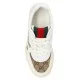 Sneakers GUCCI, Monogram Print, Green Details, White - 785452AADHW9573 Sneakers GUCCI, Monogram Print, Green Details, White - 785452AADHW9573