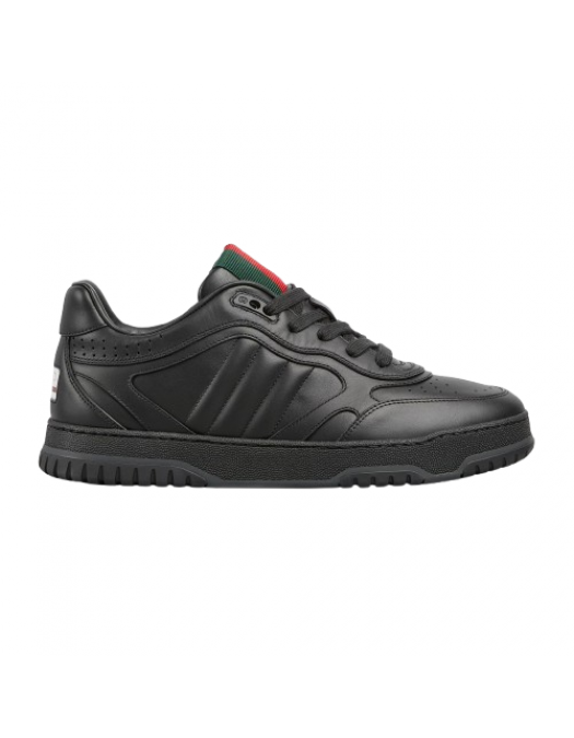 Sneakers GUCCI, Re-Web,Smooth Leather, Black - 786186AADJ91044