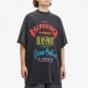 Tricou Balenciaga, Flame Short Sleeve, Black - 787349TRVA11576