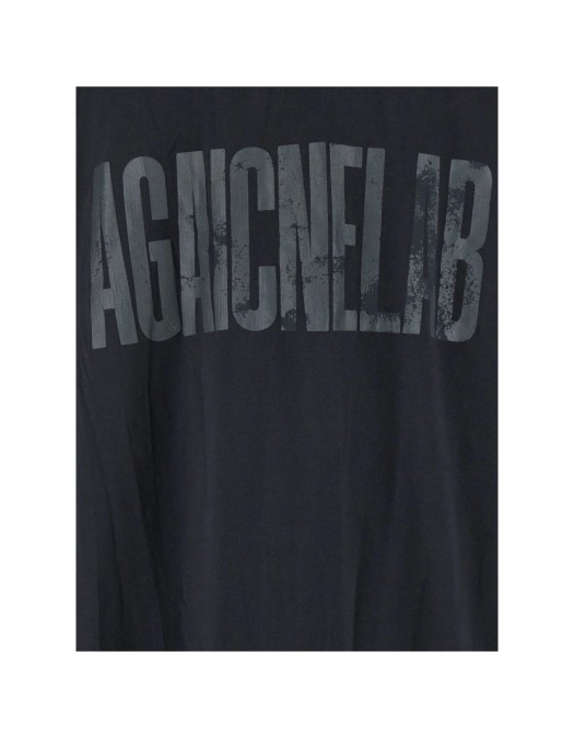 Tricou Balenciaga, Agaicnelab Insert, Oversized, Vintage Black - 787349TRVA11576