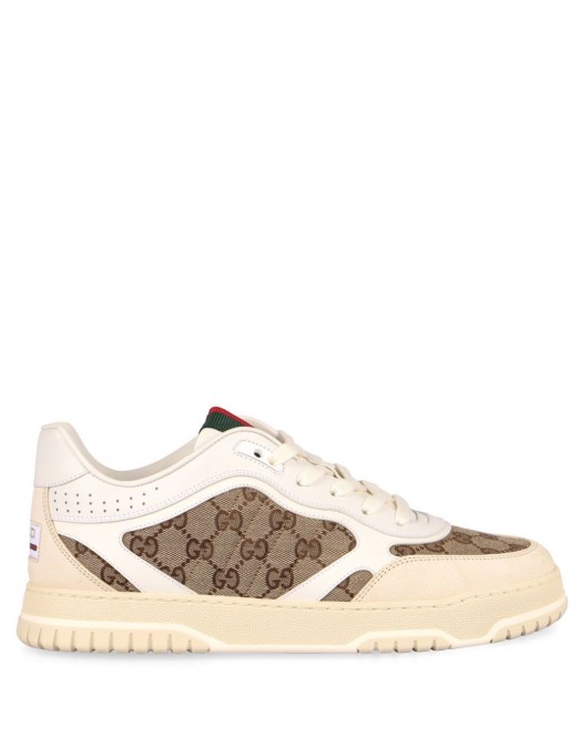 Sneakers GUCCI, Re-Web Panelled, White - 787476AADHW9573