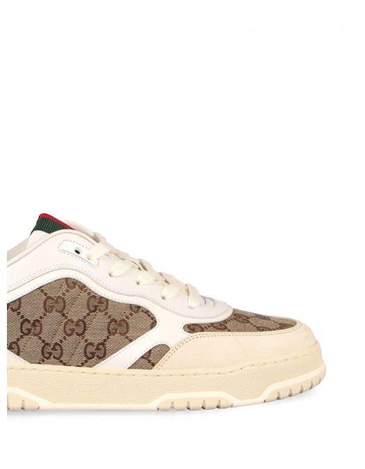 Sneakers GUCCI, Re-Web Panelled, White - 787476AADHW9573