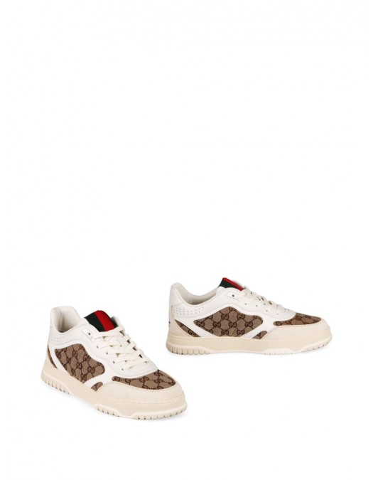 Sneakers GUCCI, Re-Web Panelled, White - 787476AADHW9573