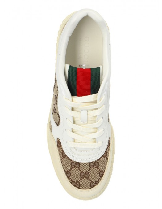 Sneakers GUCCI, Re-Web Panelled, White - 787476AADHW9573