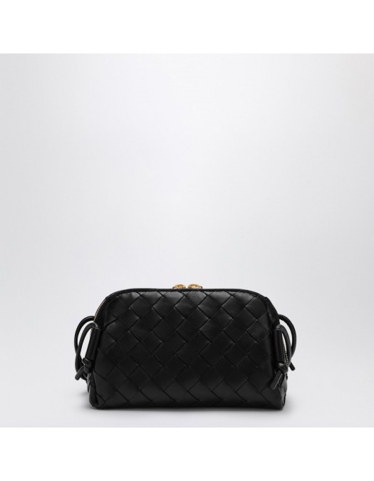 Geanta BOTTEGA VENETA, Clutch, Small, Concert Plaited Design, Black - 794258VCPP18425