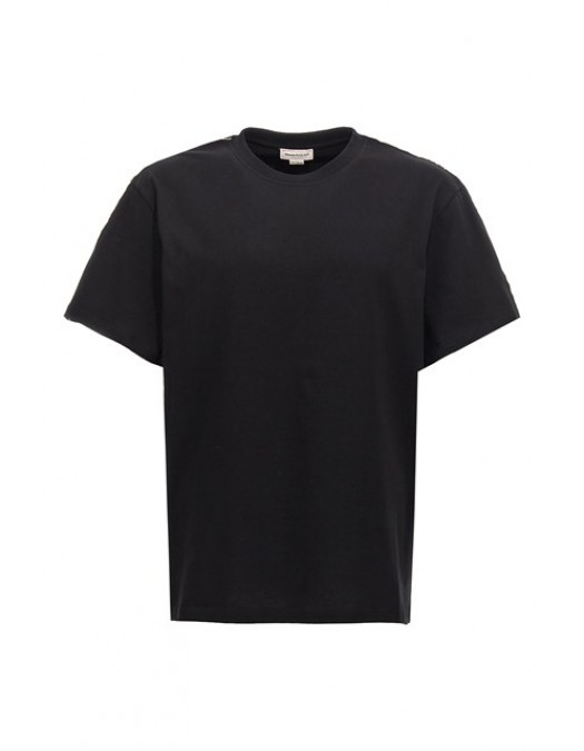 TRICOU ALEXANDER MCQUEEN , Insertie maneci, Negru, 794636QXAAN0548 - 794636QXAAN0548