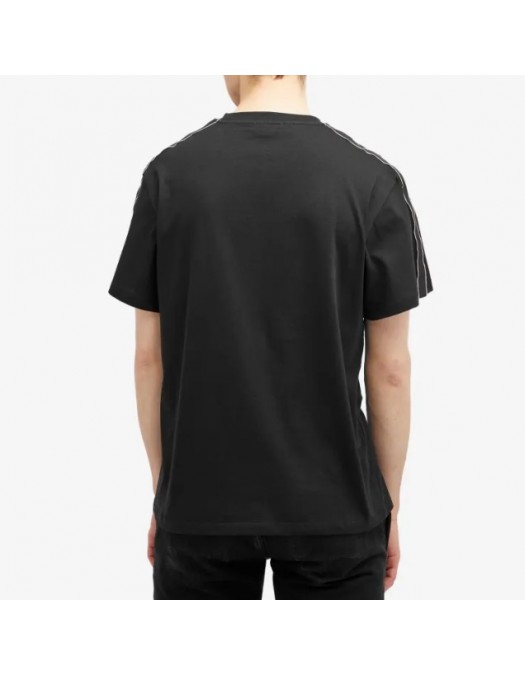 TRICOU ALEXANDER MCQUEEN , Insertie maneci, Negru, 794636QXAAN0548 - 794636QXAAN0548