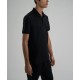 Tricou Alexander Mcqueen, Polo, Full Black, Insertie Benzi - 794696QXAAO0548