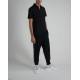 Tricou Alexander Mcqueen, Polo, Full Black, Insertie Benzi - 794696QXAAO0548