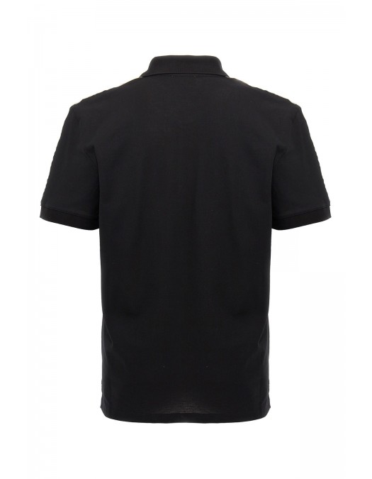 Tricou Alexander Mcqueen, Polo, Full Black, Insertie Benzi - 794696QXAAO0548