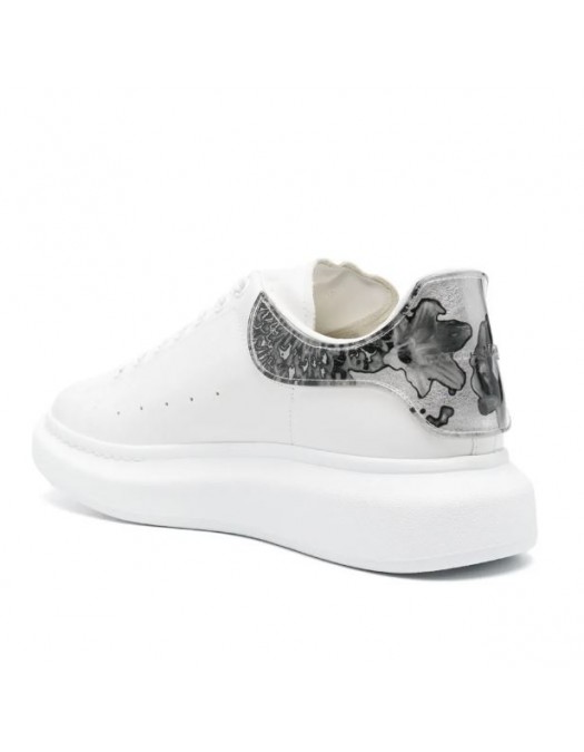 Sneakers ALEXANDER MCQUEEN, White /Silver/ Black Oversized - 794987WIFT590713