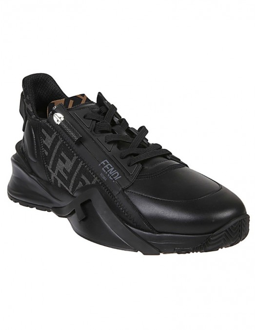 Sneakers Fendi, Flow Sneakers Negru - 7E1392AJZHF1DV5