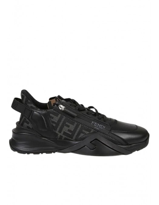 Sneakers Fendi, Flow Sneakers Negru - 7E1392AJZHF1DV5