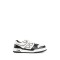 Sneakers Fendi, Match Leather Low-Top, Fine Details, Black and White