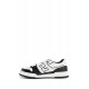 Sneakers Fendi, Match Leather Low-Top, Fine Details, Black and White -