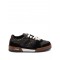 Sneakers FENDI, Match, Monogram Print, Negru/Maro