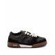 Sneakers Fendi, Match Leather Low-Top, Logo Print, Brown - 7E1688AQ6IF1PXA