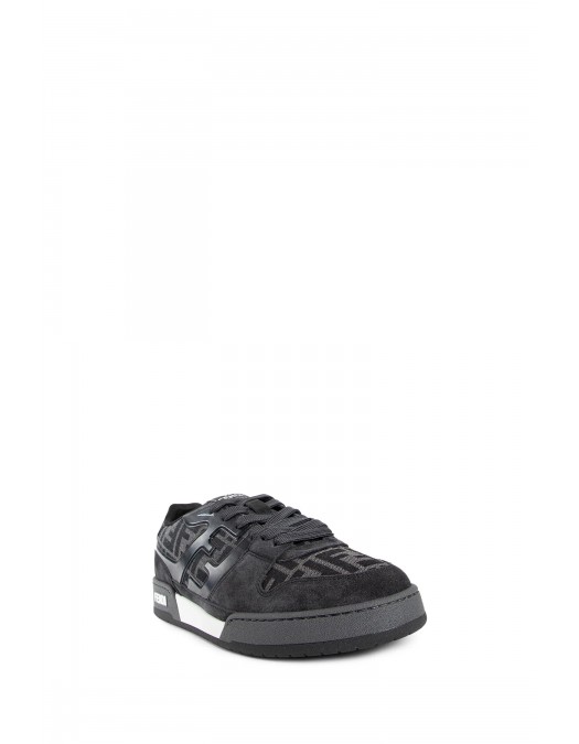 Sneakers FENDI, Match, Monogram Print, Black - 7E1688AQ6IF1R71