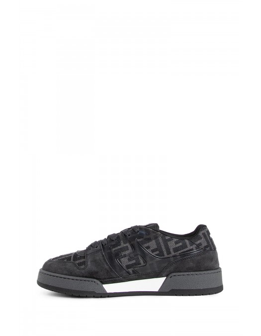 Sneakers FENDI, Match, Monogram Print, Black - 7E1688AQ6IF1R71