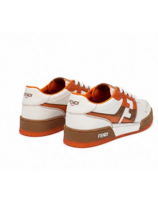 Sneakers FENDI, Match Sneakers, Orange and White - 7E1688AY1UF1WP4