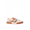 Sneakers FENDI, Match Sneakers, Orange and White