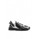 Sneakers FENDI, Flow Design, Metalic Grey Details, Black - 7E1689AOS0F1PXV